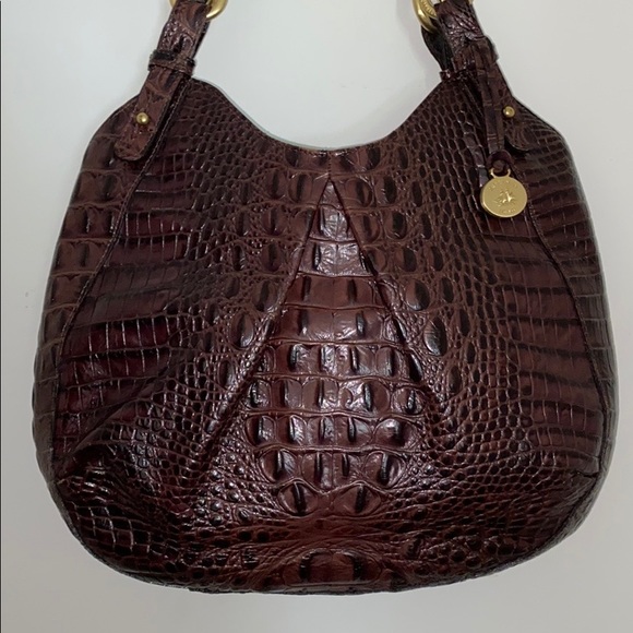 COPY - Brahmin Croc Embossed Leather Tote Bag - Picture 7 of 15